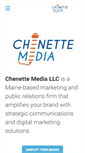 Mobile Screenshot of chenettemedia.com